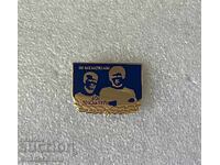 Football badge GEORGI ASPARUHOV GUNDI NIKOLA KOTKOV LEVSKI