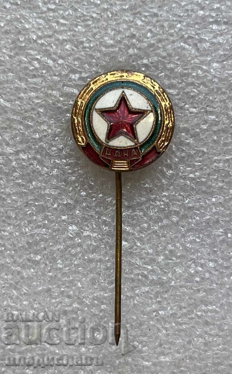 Stara futbolna znachka TSSKA NRB