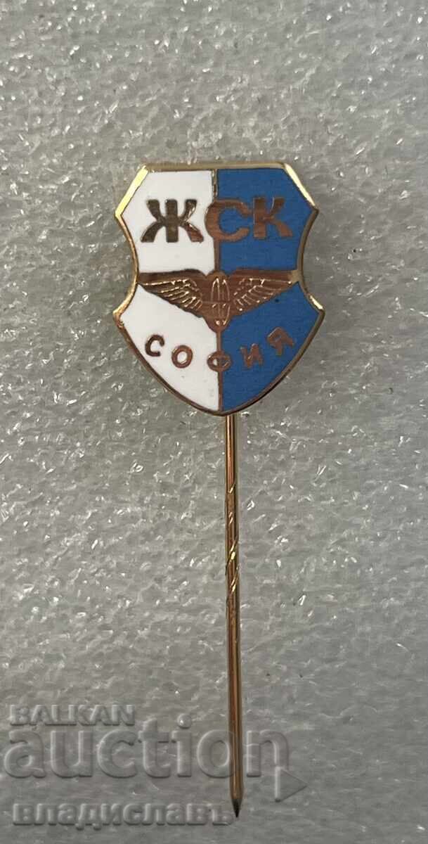 футболна значка ЖСК СОФИЯ