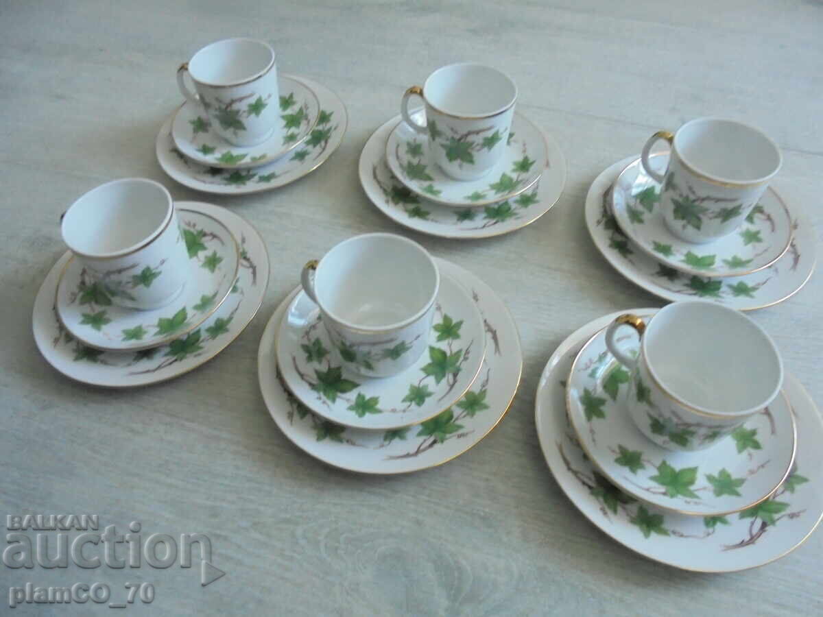 Аукцион №*8340  Германски порцеланов сервиз SCHERZER Bavaria