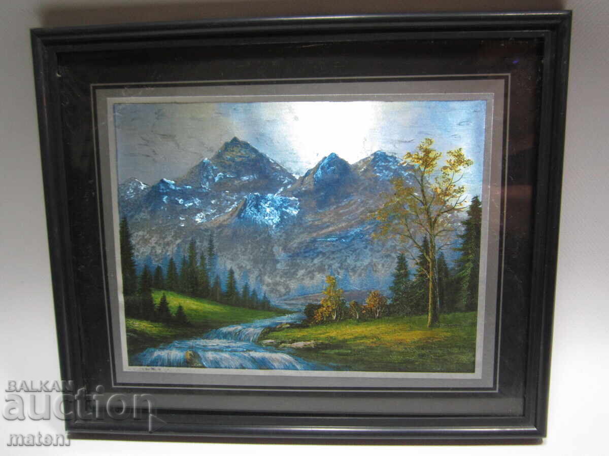 Reproduction of a Picture with a Frame: Landscape Reproduction of a Picture with a Frame: Landscape