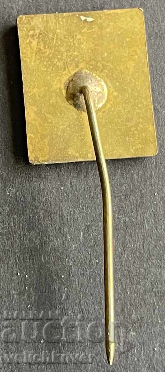 42065 България знак ДСО Пирин за кожа и кожени изделия с цена 4.00 лв. | € 2.05