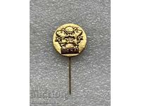 CSKA - leuți, metal galben, email !