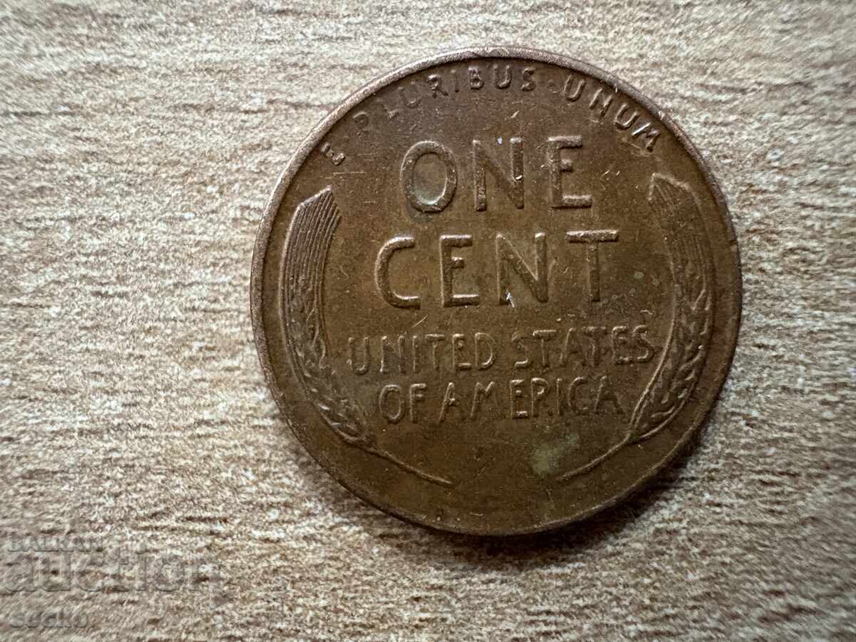 ΗΠΑ - 1 σεντ (1958) - D ΗΠΑ - 1 σεντ (1958) - D