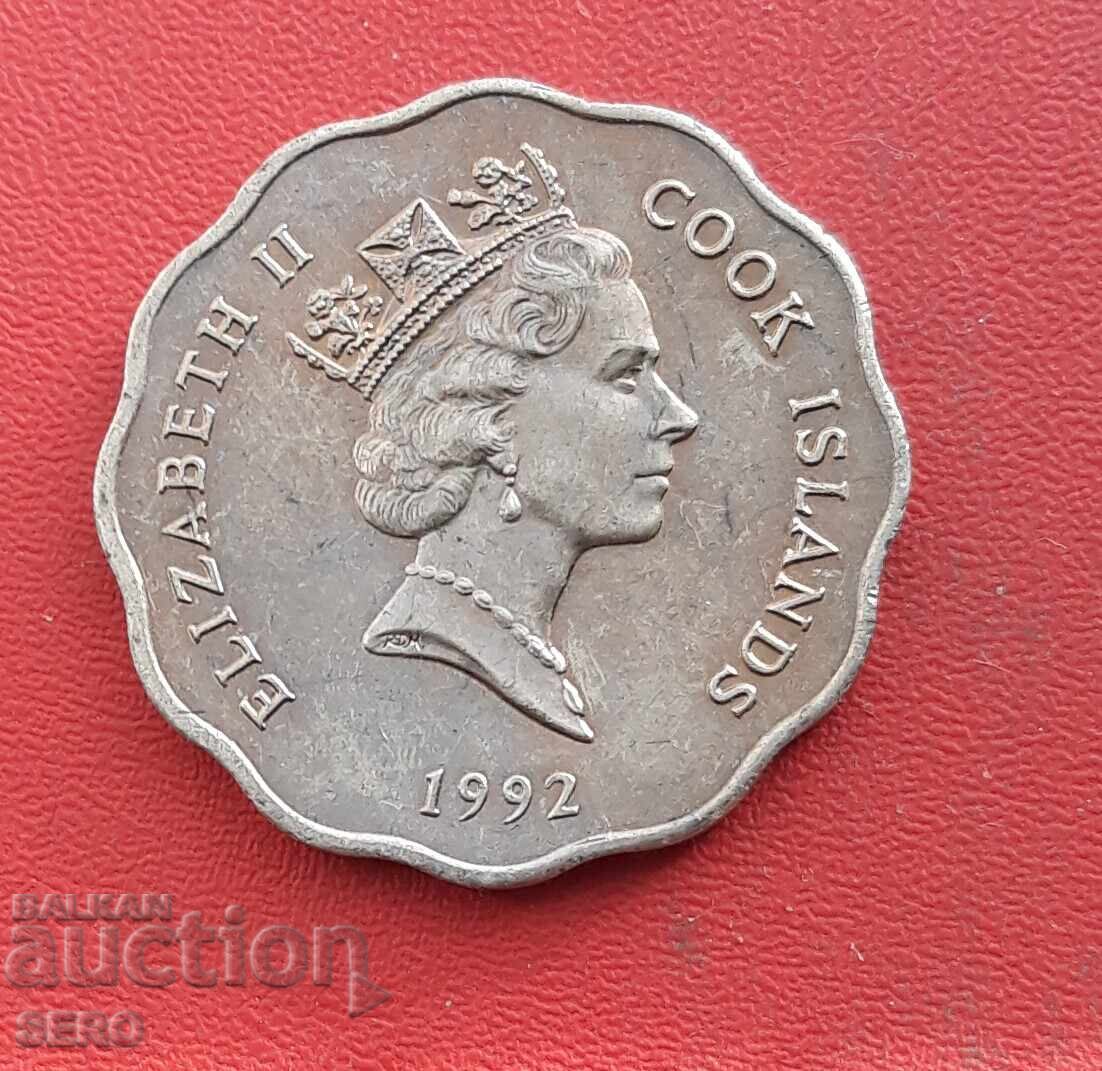 Insula Cook - 1 dolar 1992 cu preț 5.01 BGN | € 2.56