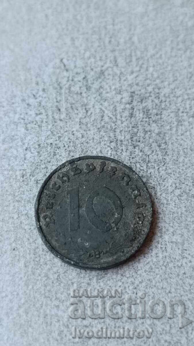Germany 10 Reichspfennig 1940 B Germany 10 Reichspfennig 1940 B