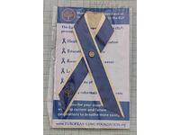 EUROPEAN LUNG FOUNDATION MEDICINA LOGO BANDĂ