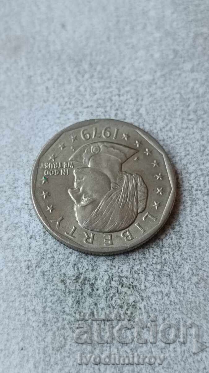 USA 1 Dollar 1979 P Susan B. Anthony Dollar with price 3.75 BGN | € 1.92