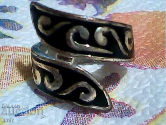 Old silver rings - 6