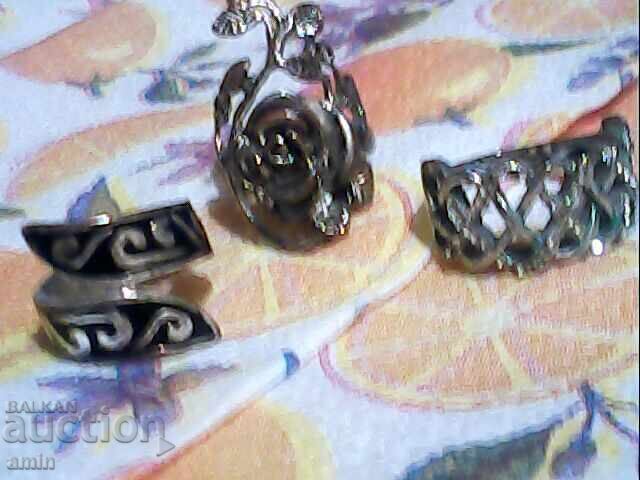 Old silver rings