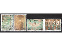 1996. China. Picturi murale din peșteră Dunhuang.