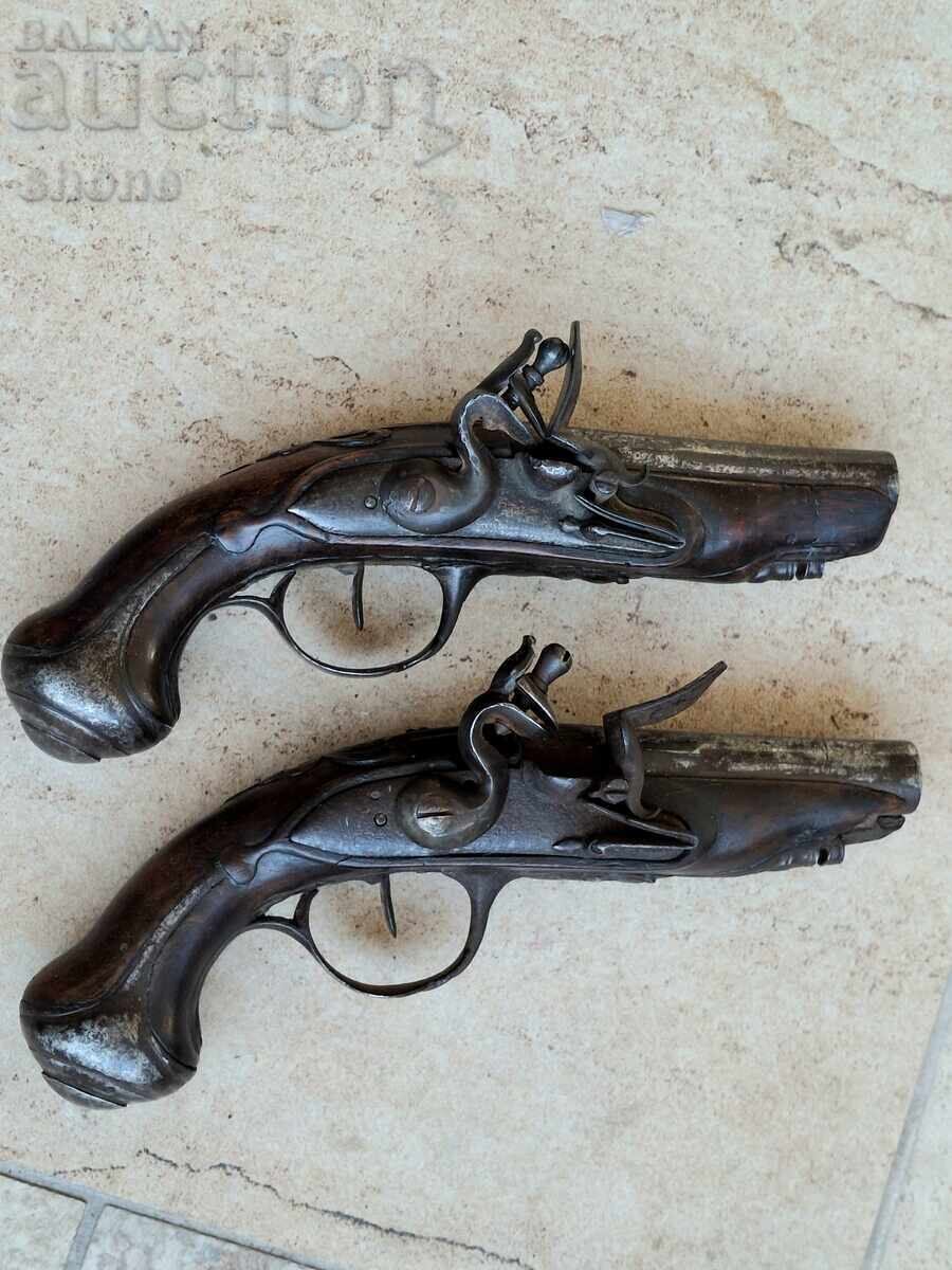 Pistol, flintlock pistol, rifle, weapons Pistol, flintlock pistol, rifle, weapons