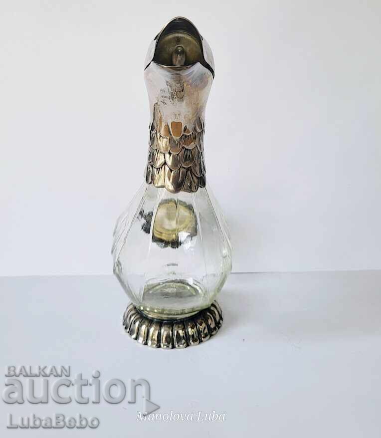 Vintage decanter for wine or other alcohol with price 280.00 BGN | € 143.16 Vintage decanter for wine or other alcohol with price 280.00 BGN | € 143.16