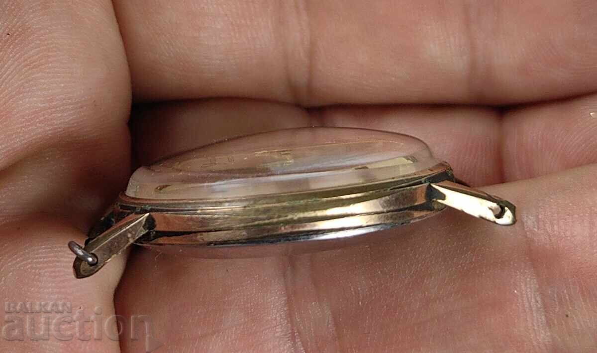 Delivery of NON-WORKING GLASHUTTE SPEZIMATIC GUB AUTOMATIC GOLD-PLATED FOR PARTS Delivery of NON-WORKING GLASHUTTE SPEZIMATIC GUB AUTOMATIC GOLD-PLATED FOR PARTS