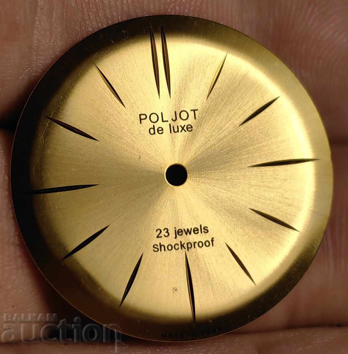 UNUSED DIAL POLJOT DE LUXE POLJOT DE LUXE
