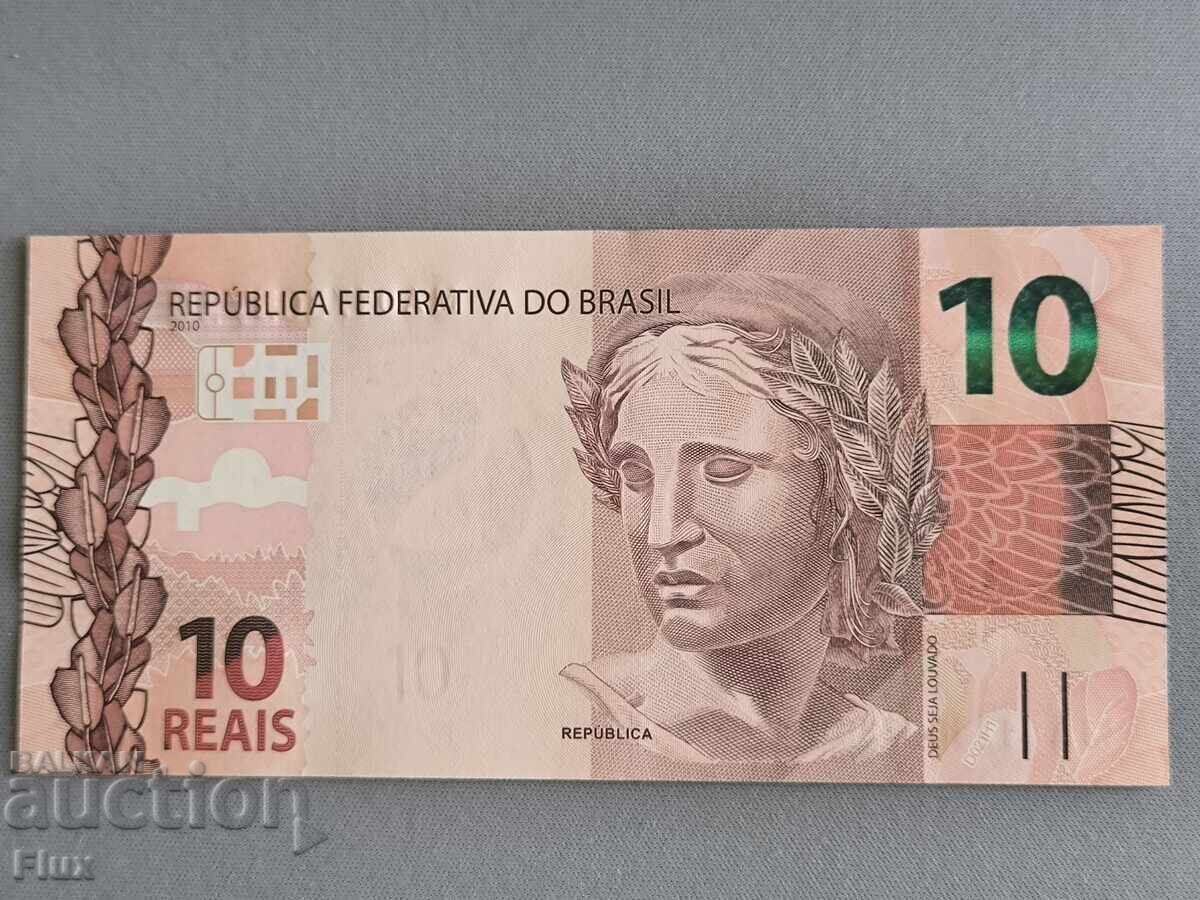 Bancnota - Brazilia - 10 Reales UNC | 2010