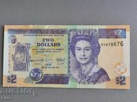 Banknote - Belize - 2 Dollars UNC | 2021