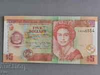Bancnotă - Belize - 5 dolari UNC | 2020