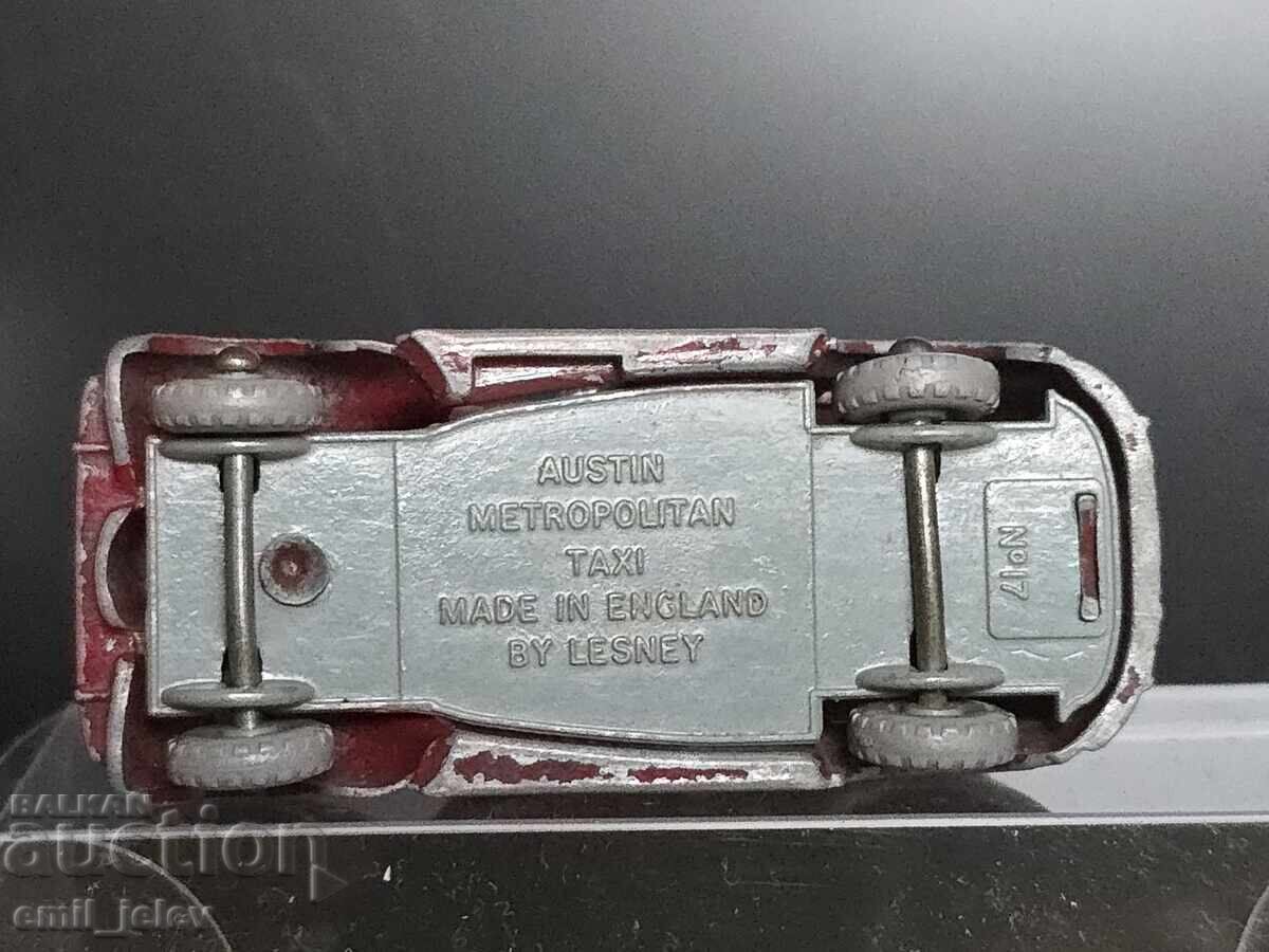 Matchbox LESNEY - 17C Austin Taxi 1960-1964 - 6 Matchbox LESNEY - 17C Austin Taxi 1960-1964 - 6