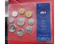 Croatia - SET of 9 coins 1999-2004