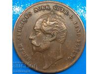 Σουηδία 2 χρόνια 1858 King Oscar ιατρ