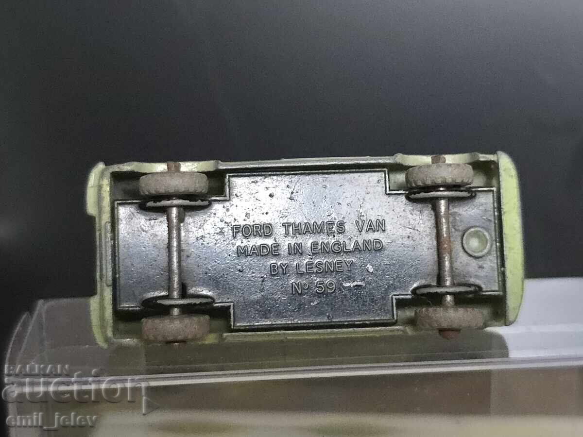 Matchbox LESNEY - 59A Ford Thames Van "Singer" 1958-1962 - 6 Matchbox LESNEY - 59A Ford Thames Van "Singer" 1958-1962 - 6