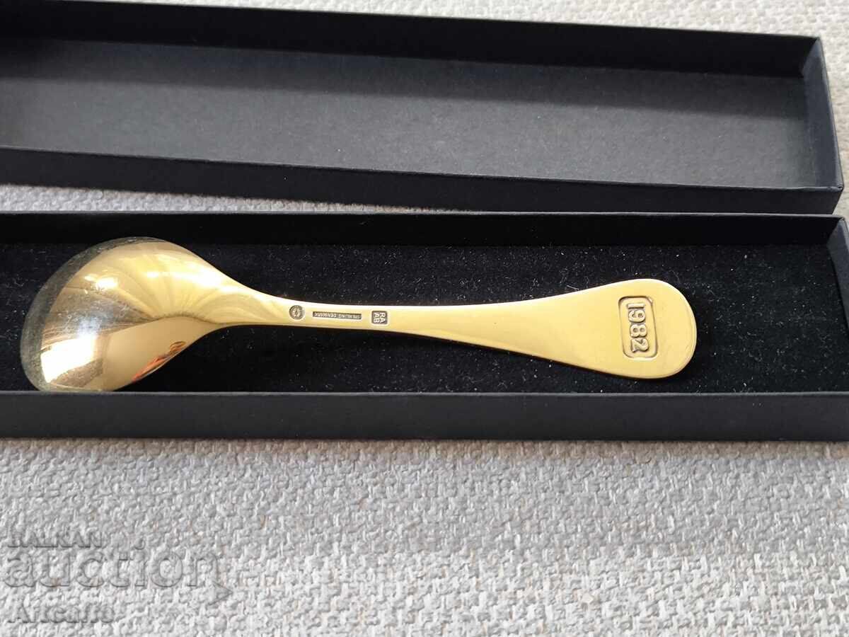 Ασημένιο κουτάλι GEORG JENSEN με τιμή 170.00 BGN | € 86.92 Ασημένιο κουτάλι GEORG JENSEN με τιμή 170.00 BGN | € 86.92