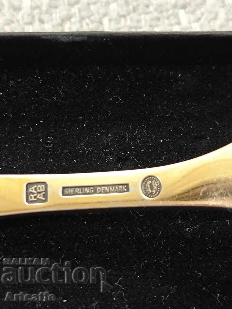 Δημοπρασία Ασημένιο κουτάλι GEORG JENSEN Δημοπρασία Ασημένιο κουτάλι GEORG JENSEN