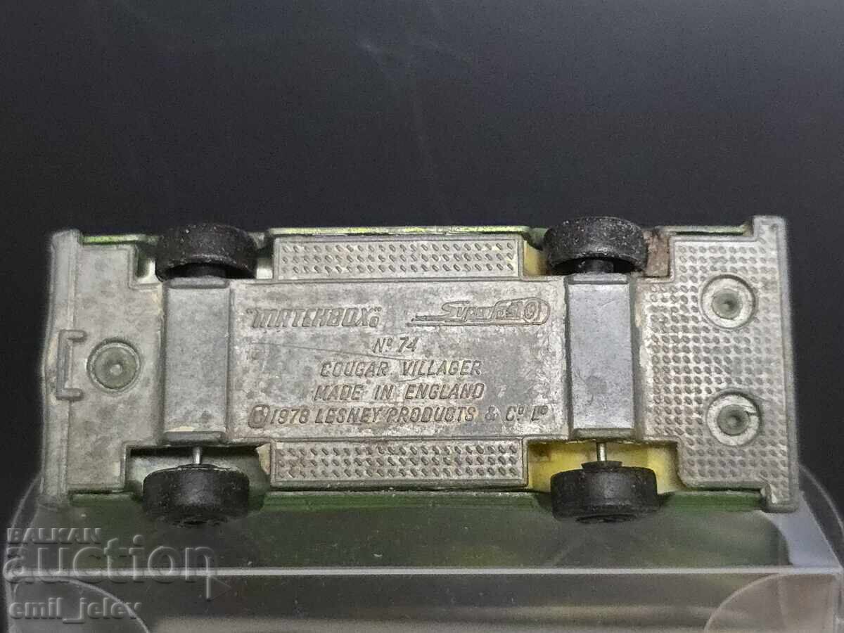 Matchbox LESNEY - 74C Cougar Villager 1978-1981 - 7 Matchbox LESNEY - 74C Cougar Villager 1978-1981 - 7