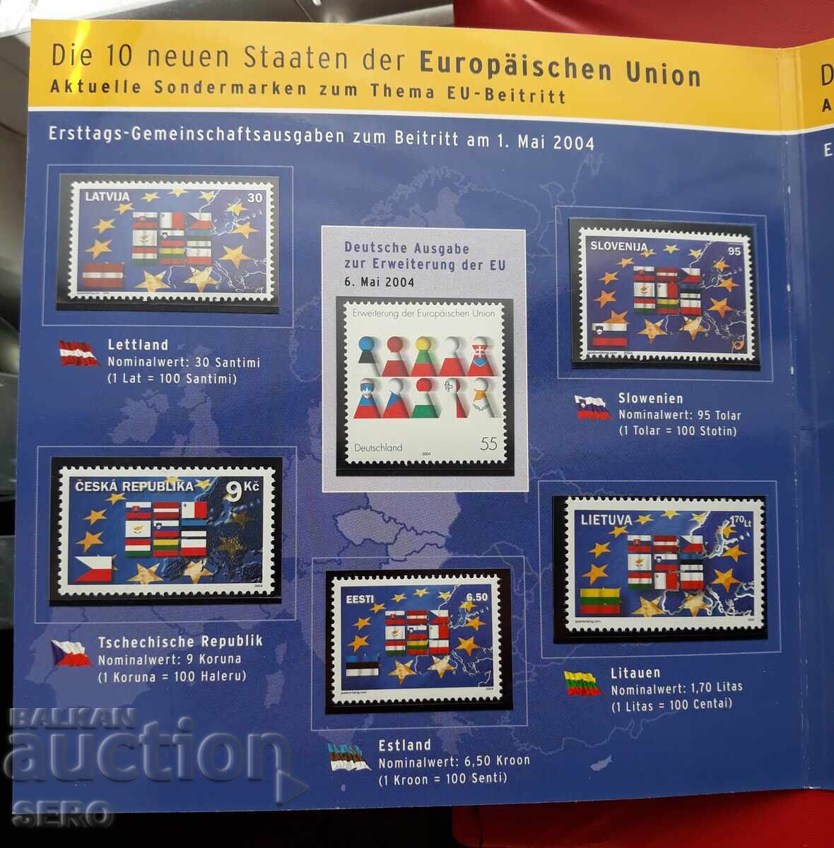 European Union - Set of 10 coins from the 10 new EU countries with price 18.01 BGN | € 9.21 European Union - Set of 10 coins from the 10 new EU countries with price 18.01 BGN | € 9.21