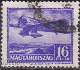 Timbrul poștal timbrat Aviație Avion 1933 din Ungaria Timbrul poștal timbrat Aviație Avion 1933 din Ungaria