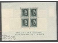 Германия Райха 1937г.- Блок №7 без печат