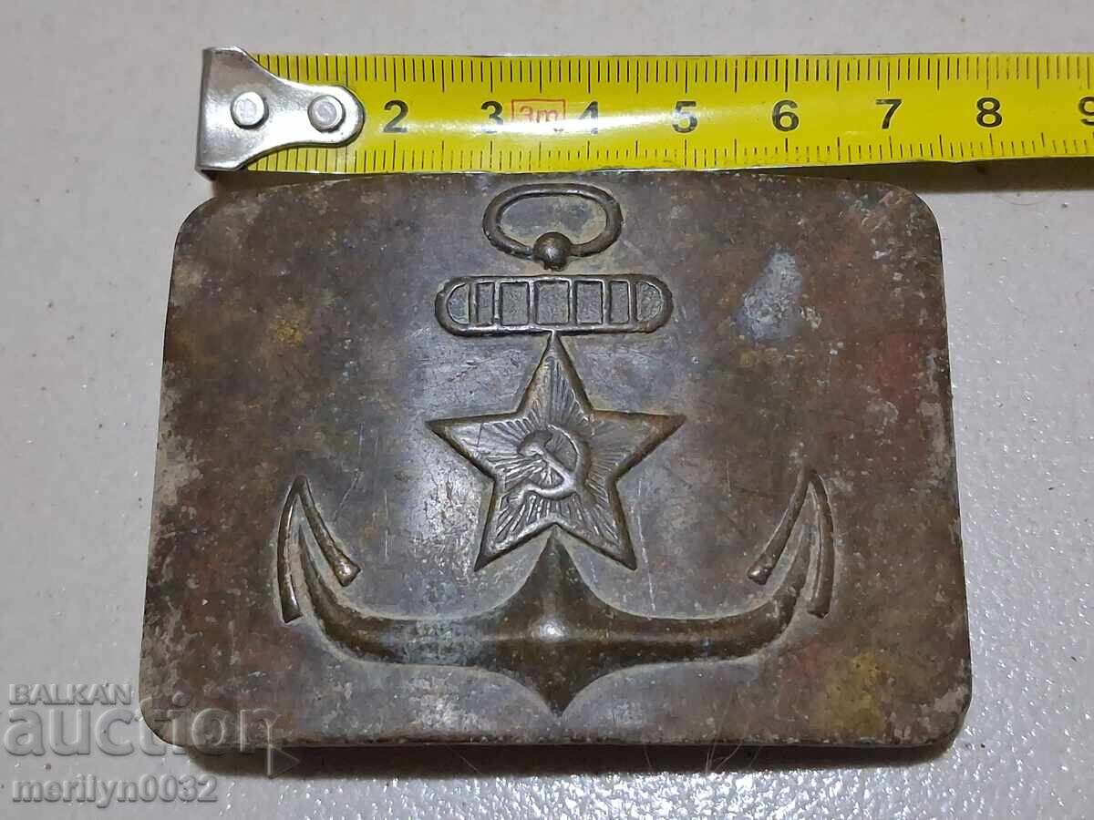 Δημοπρασία Ναυτική πόρπη, αγκράφα, στολή Πολεμικού Ναυτικού