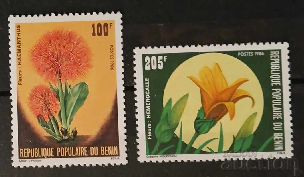 Benin 1986 Flora MNH Benin 1986 Flora MNH
