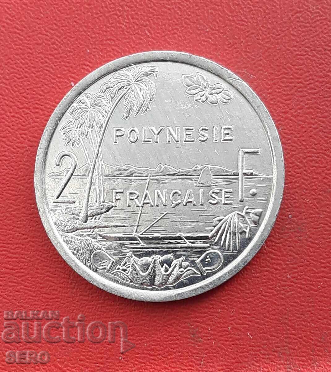 French Polynesia - 2 Francs 1990 French Polynesia - 2 Francs 1990