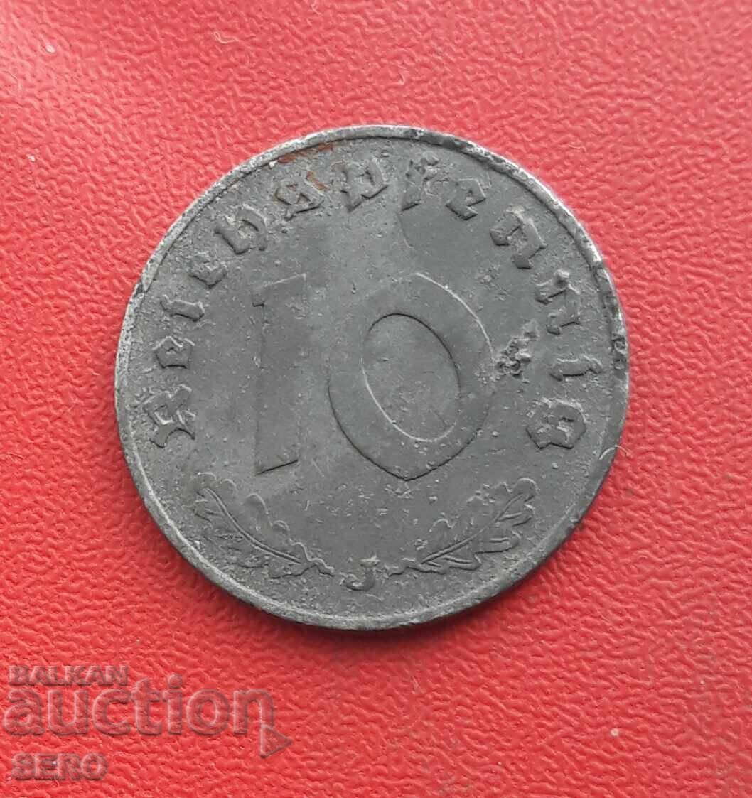 Germany - Third Reich - 10 Pfennig 1940 J - Hamburg with price 1.51 BGN | € 0.77