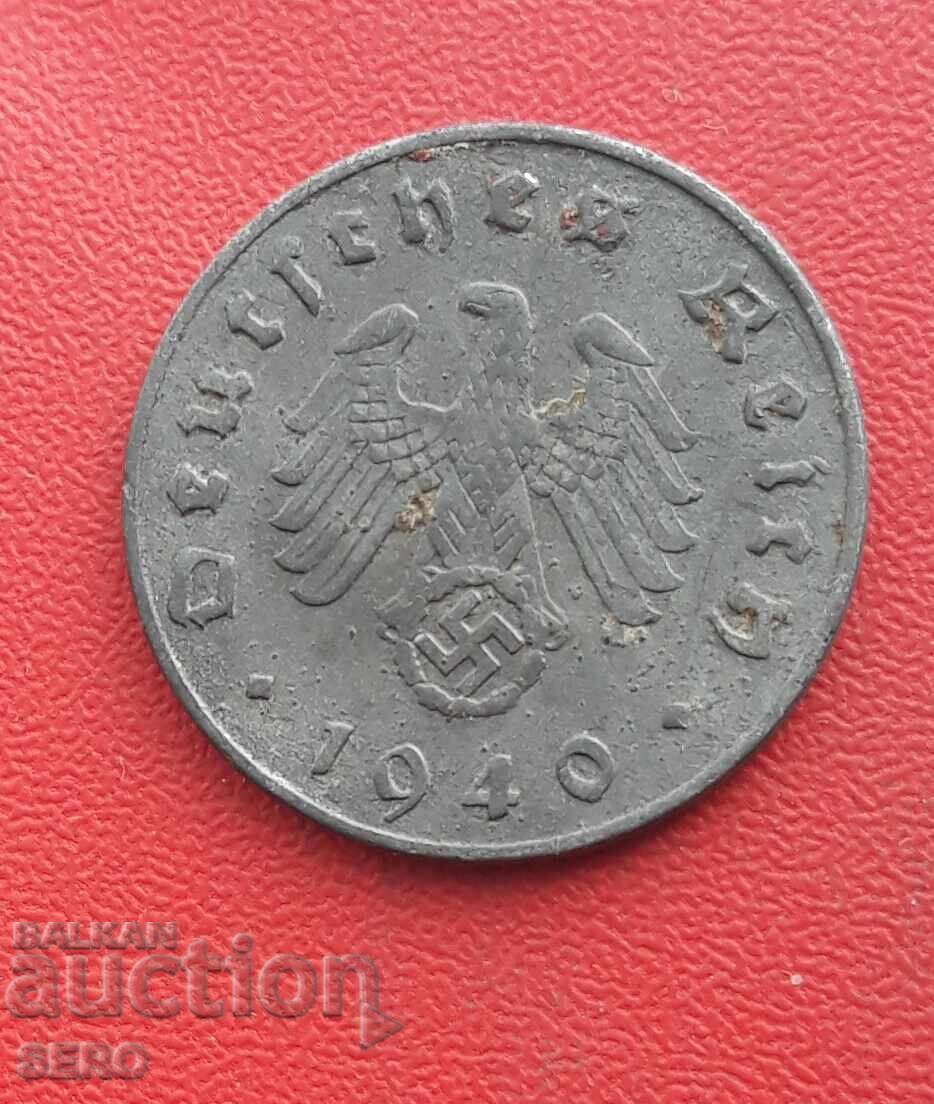 Germany - Third Reich - 10 Pfennig 1940 J - Hamburg