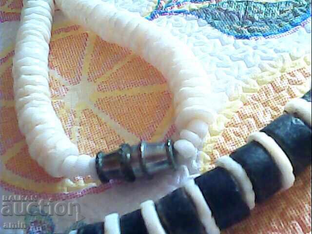 2 τεμ. κολιέδες τύπου 4οκίρ φυσική πέτρα ράτσα κόκο - 7