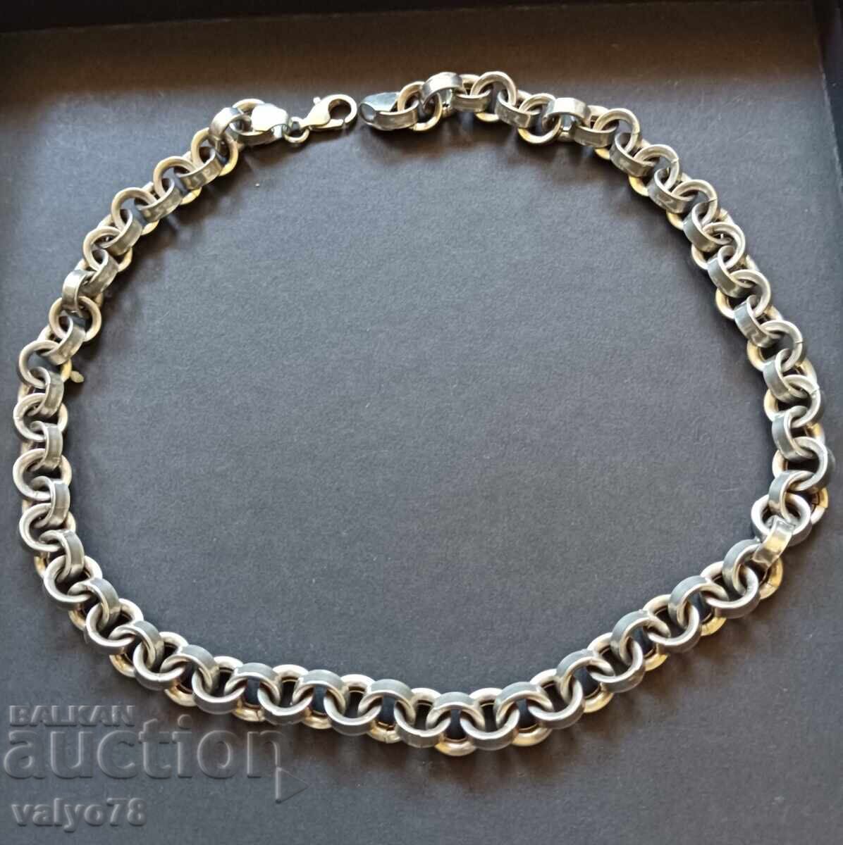 Масивен сребърен ланец