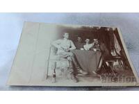 Photograph of Four Officers from the 26th Infantry Pernik Regiment 1917 WWI