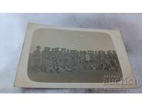 Fotografie Ofițeri și soldați pe front P M C