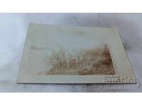 Fotografie Șase ofițeri pe front 1918 P.S.V