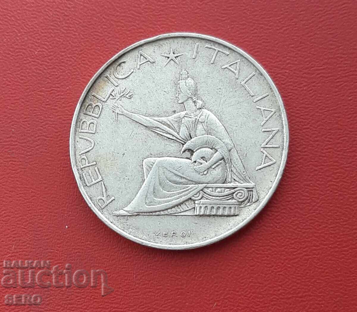 Italy - 500 Lire 1961 - Silver with price 28.00 BGN | € 14.32