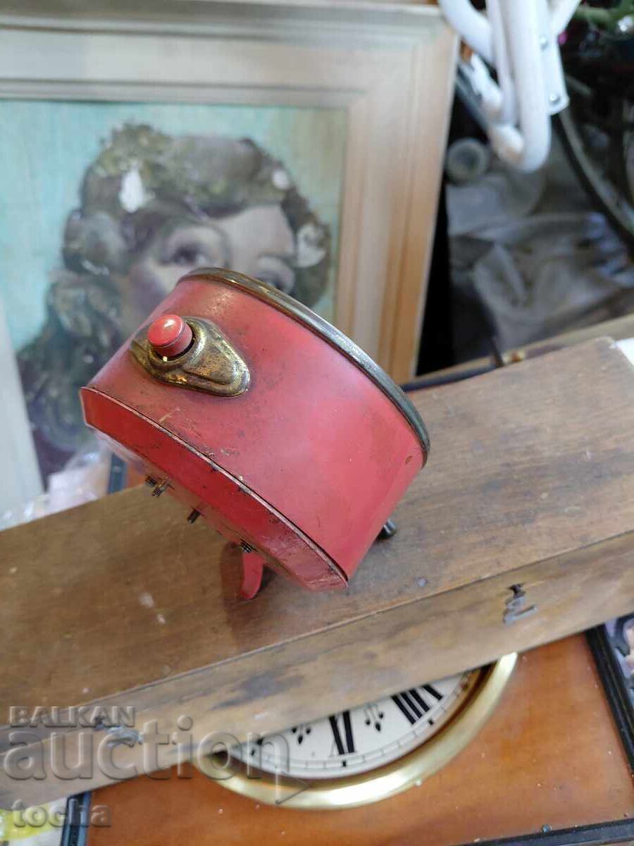 Auction  Old German Alarm Clock Peter . BZC