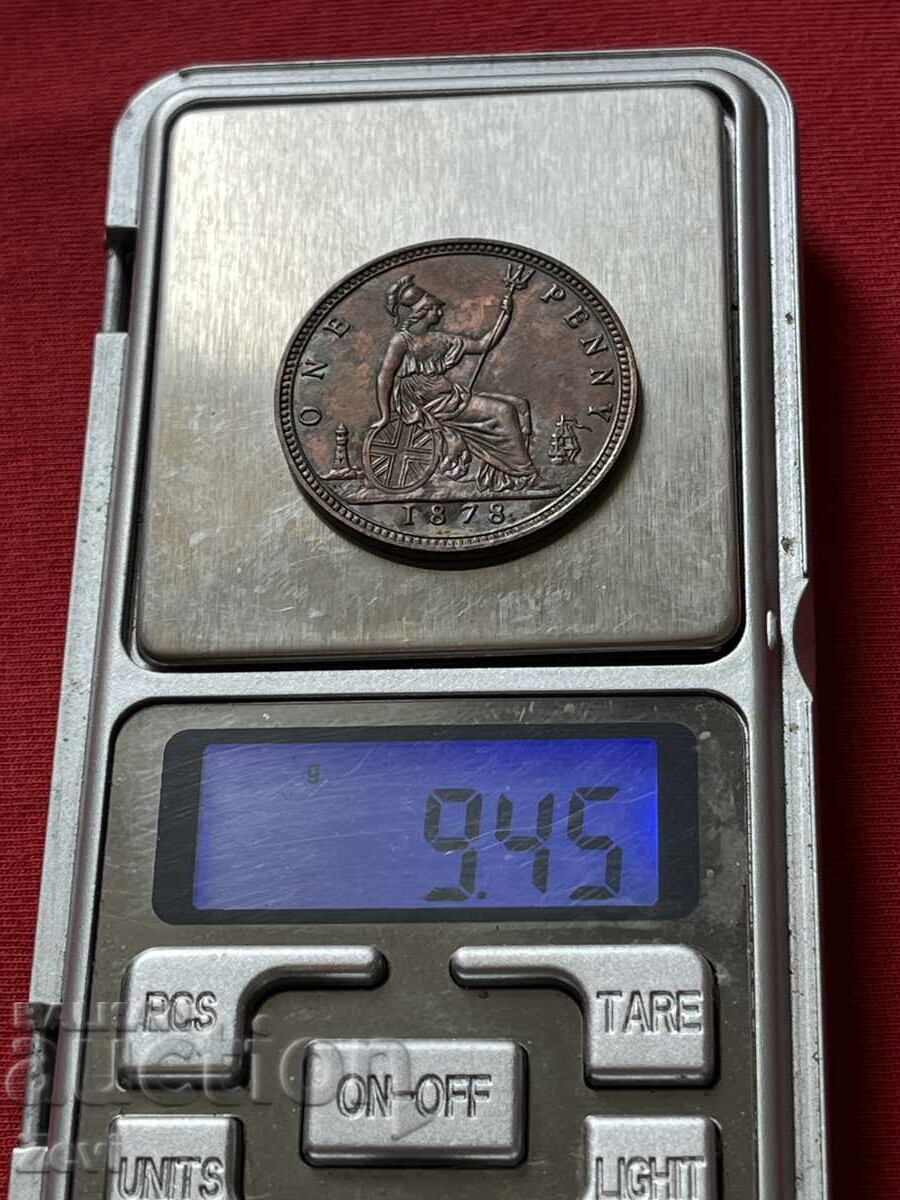Auction 1 Penny 1878 Rare Auction 1 Penny 1878 Rare