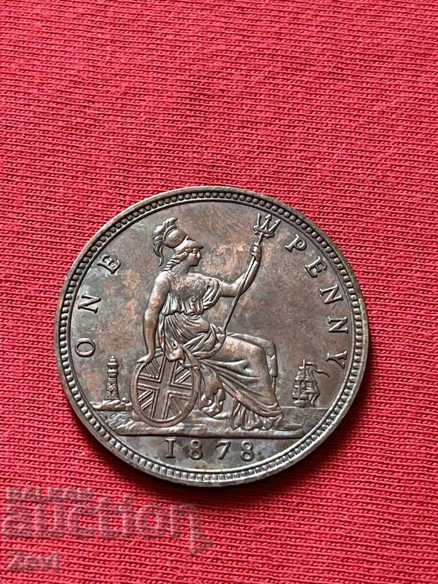 Delivery of 1 Penny 1878 Rare Delivery of 1 Penny 1878 Rare