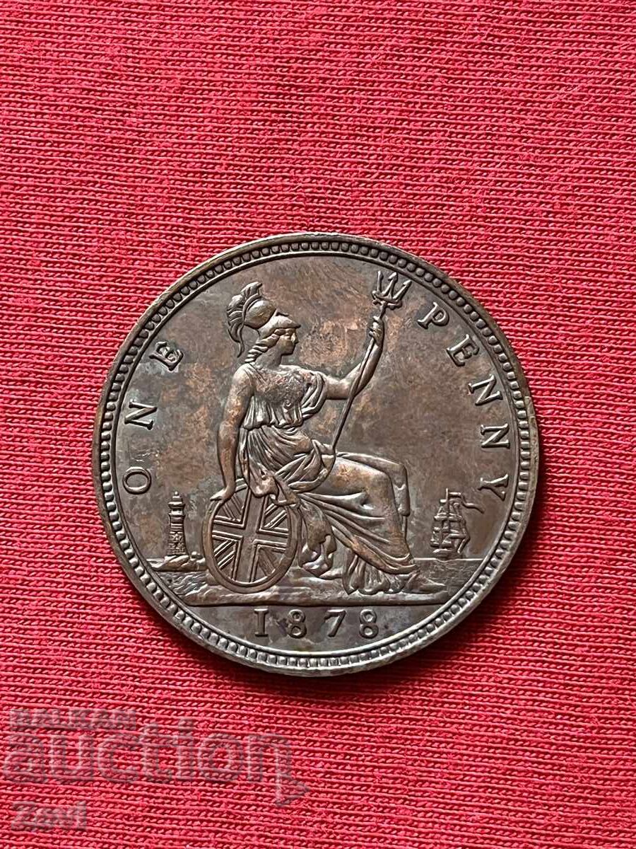 1 Penny 1878 Rare 1 Penny 1878 Rare