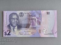 Bancnotă - Belize - 2 dolari UNC | 2025