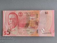 Bancnotă - Belize - 5 dolari UNC | 2025