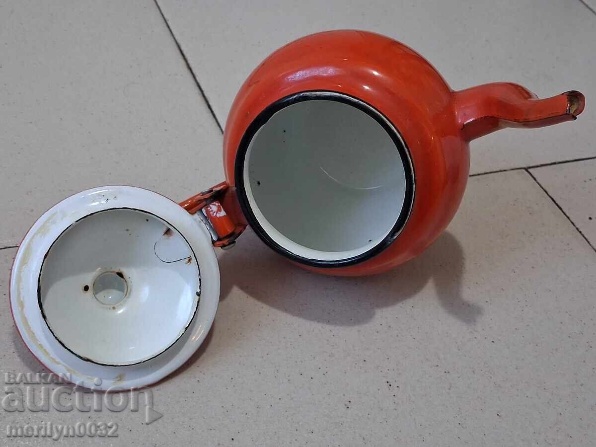 Εμαγιέ τσαγιέρα σοσιαλισμού, σκεύος με σμάλτο - 5